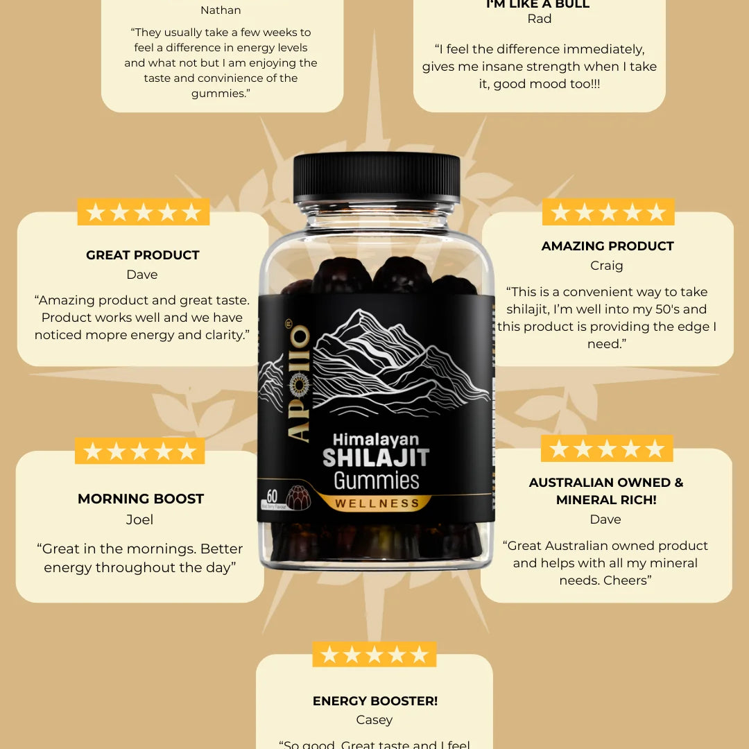 Apollo Neutraceuticals Silajit Gummies