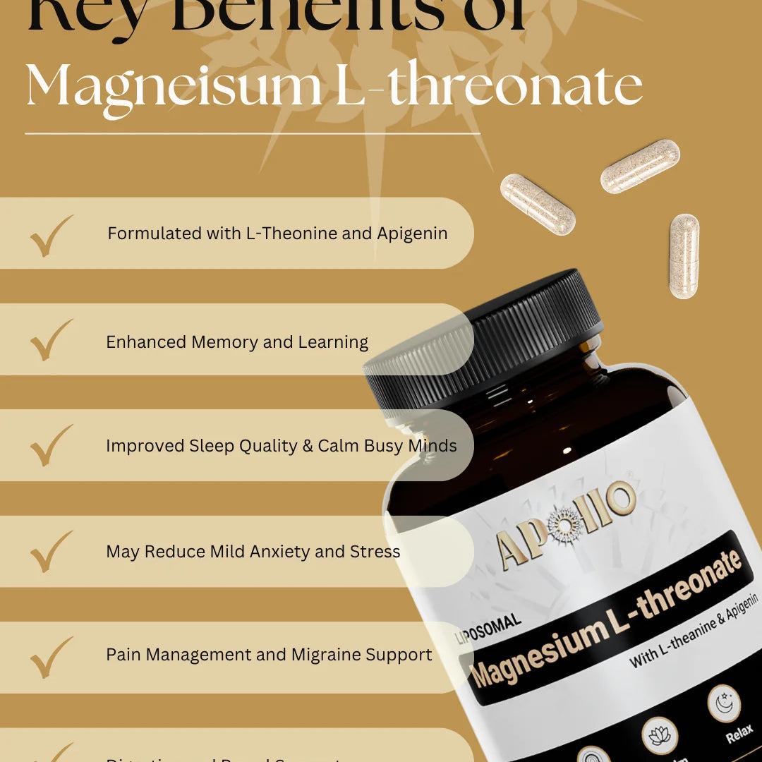 Apollo Nutraceuticals Magnesium L- Threonate