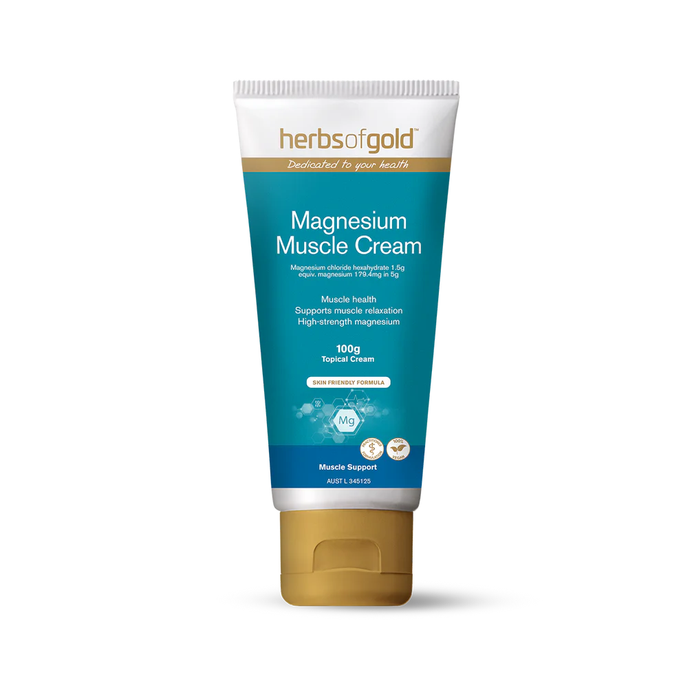 Herbs of Gold Magnesium Muscle Cream
