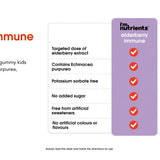 I'M Nutrients- Elderberry Immune Gummies Supplement for Kids, with Echinacea + Zinc