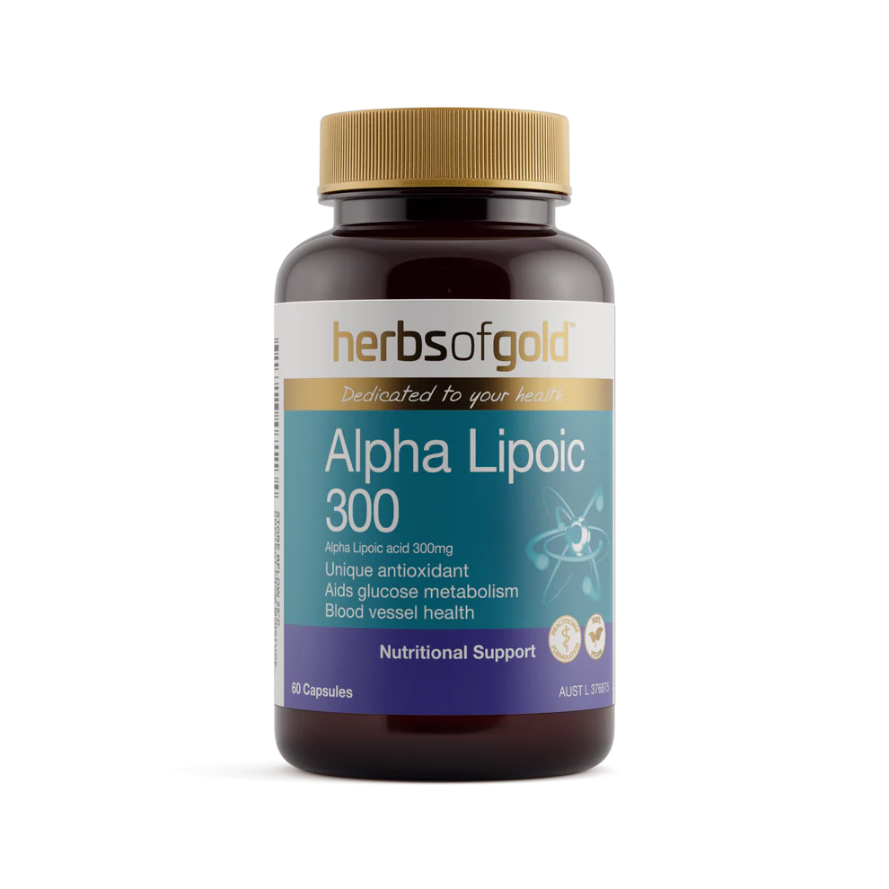 Herbs of Gold Alpha Lipoic 300