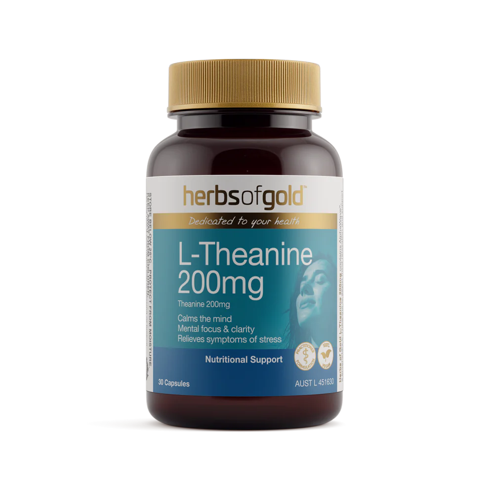 Herbs of Gold L-Theanine 200mg