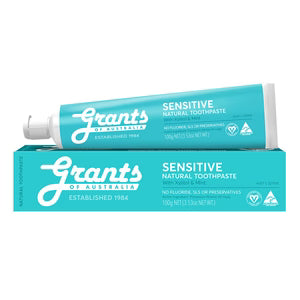 Grants Toothpaste Sensitive Fluoride Free